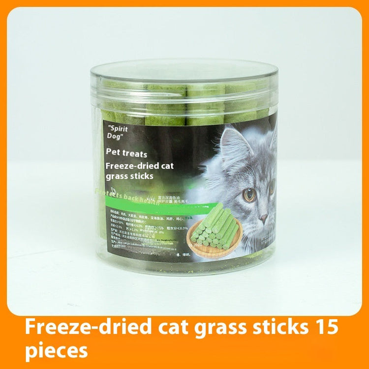Cat Grass Chicken Stick