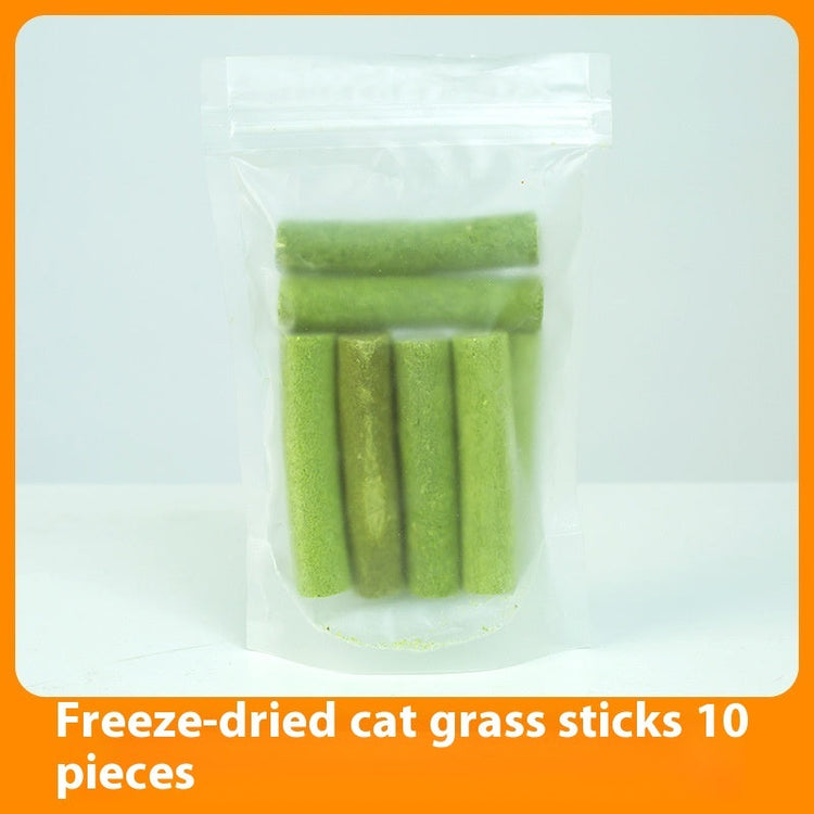 Cat Grass Chicken Stick