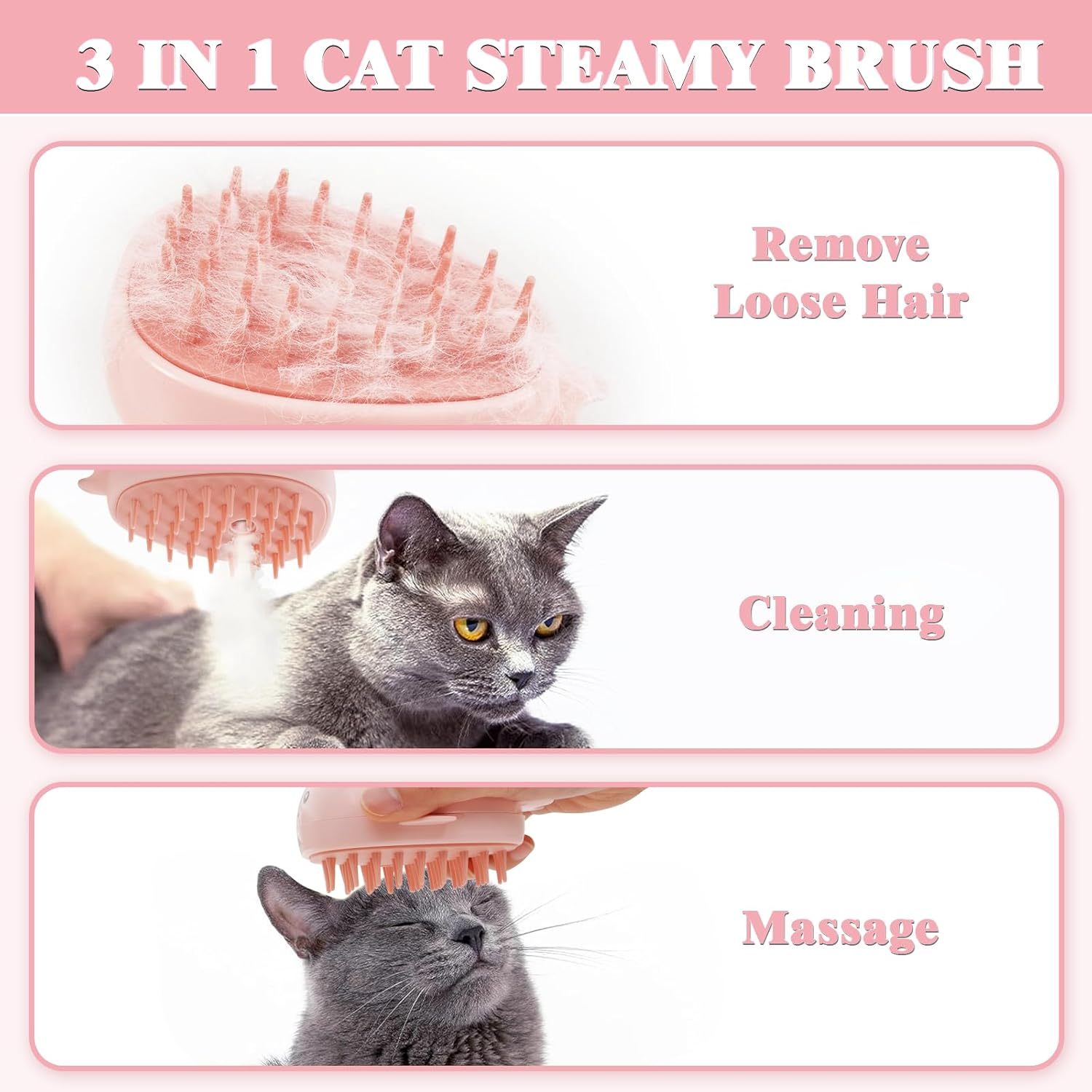 1 Steamy Cat Brush