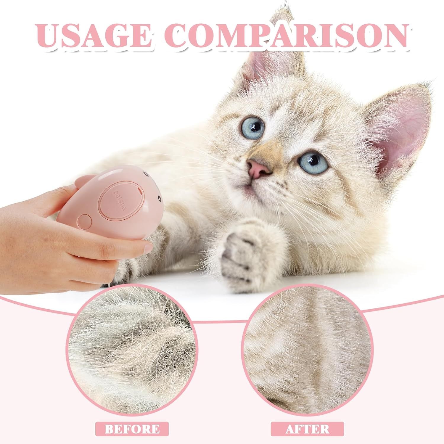 1 Steamy Cat Brush