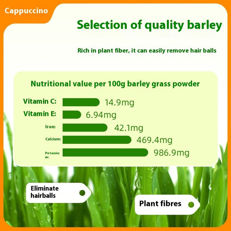 Cat Grass Chicken Stick