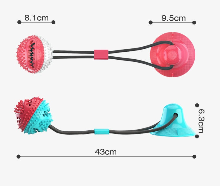 InterPet™️ Sucker drawstring ball